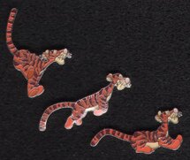 3 Tiggers jumping